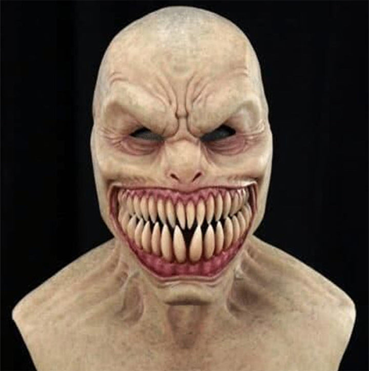 Masque intégral réaliste en latex pour cosplay et costumes d’Halloween