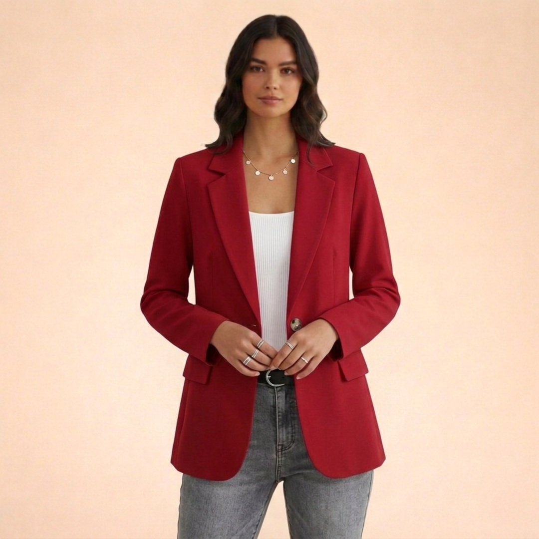 Skylar | Women's Classic Simple Blazer-Metro Lane Plaza