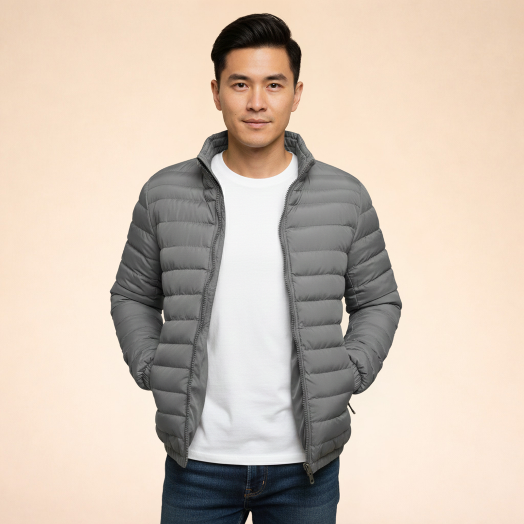 Michael | Men's Modern Lightweight Puffer Jacket-Metro Lane Plaza