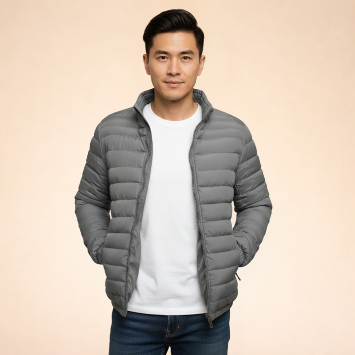 Michael | Men's Modern Lightweight Puffer Jacket-Metro Lane Plaza