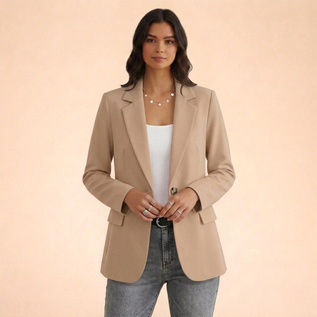 Skylar | Women's Classic Simple Blazer-Metro Lane Plaza