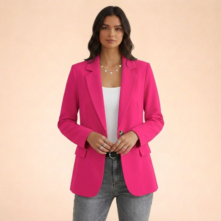 Skylar | Women's Classic Simple Blazer-Metro Lane Plaza