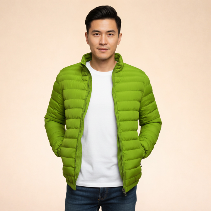 Michael | Men's Modern Lightweight Puffer Jacket-Metro Lane Plaza