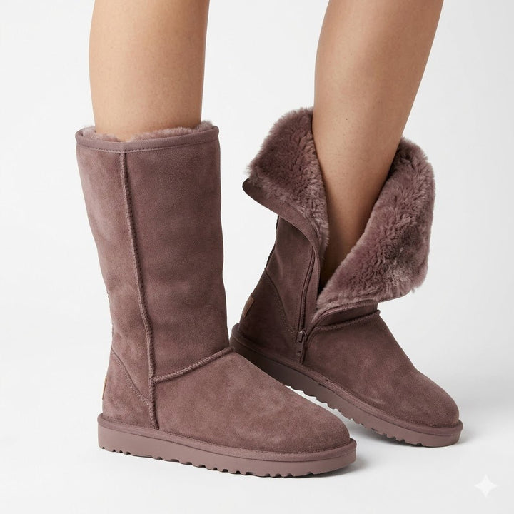 Women's Luxe Fur-Lined Winter Boots
