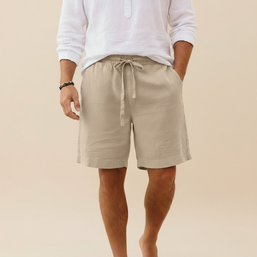 Chris | Men's Breathable Stylish Casual Shorts-Metro Lane Plaza