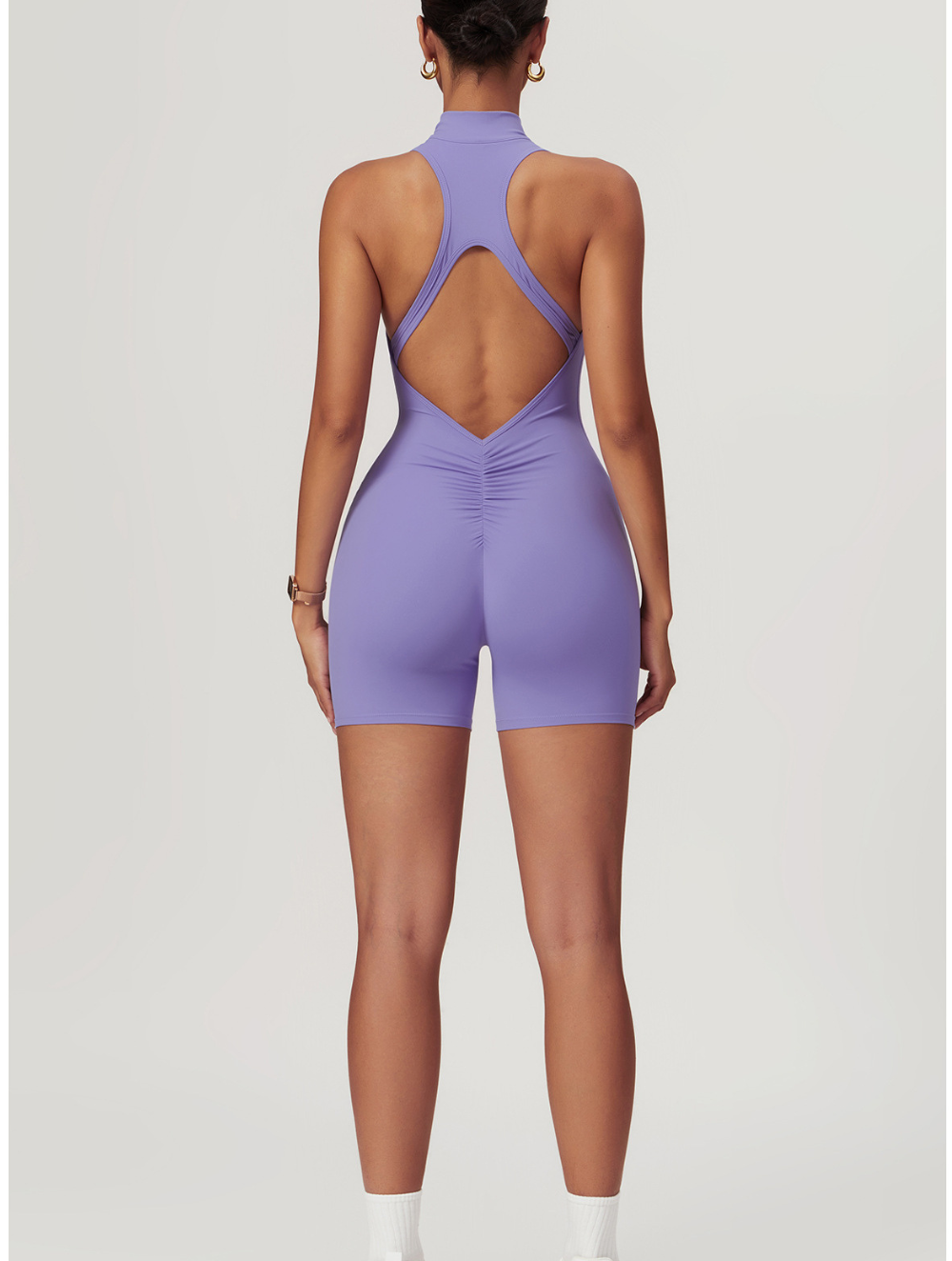 Fenna | Women's Seamless Shaping Yoga Fitness Jumpsuit-Metro Lane Plaza