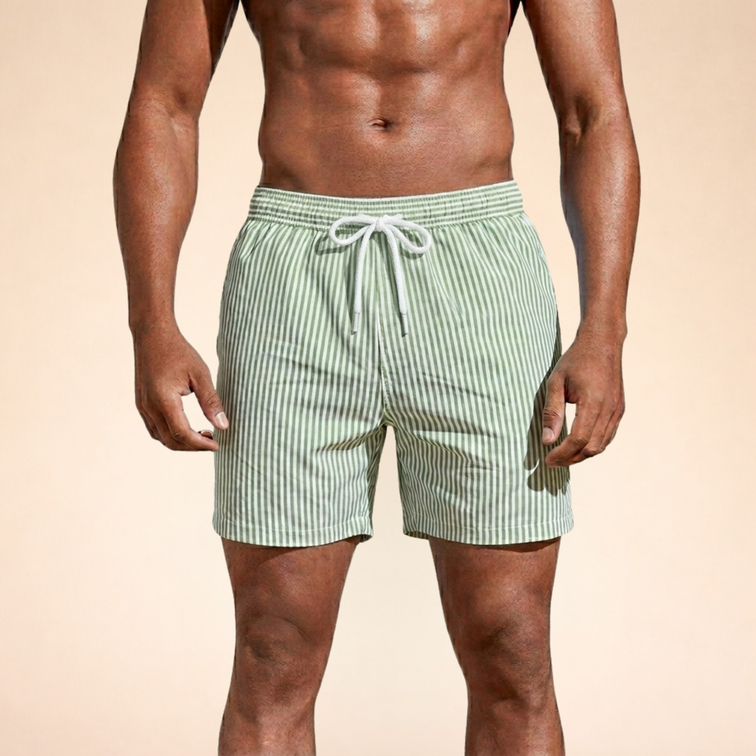 Alexander | Men's Lightweight Stylish Summer Swim Shorts-Metro Lane Plaza