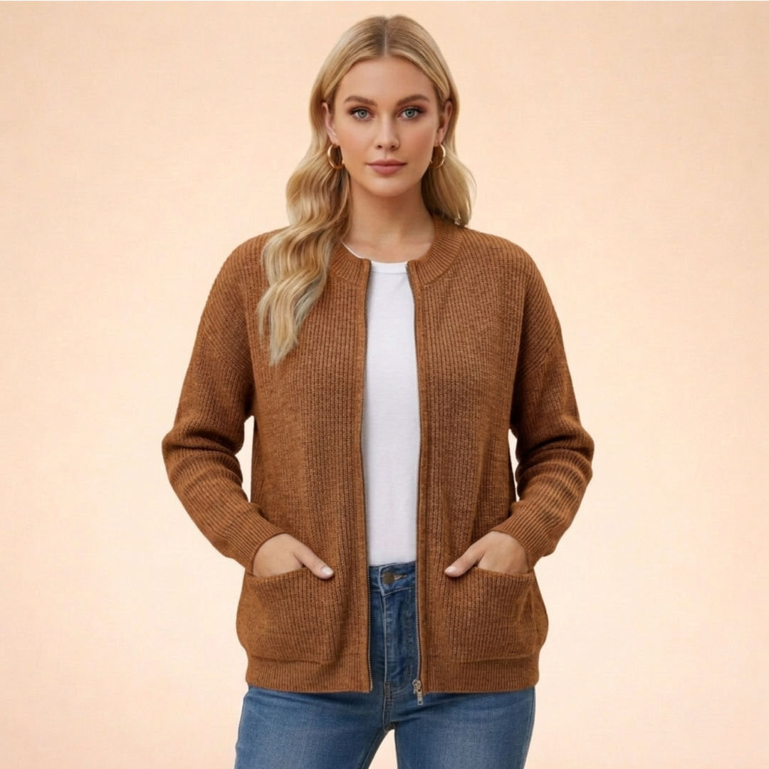 Sophie | Women's Soft and Stylish Knit Cardigan-Metro Lane Plaza