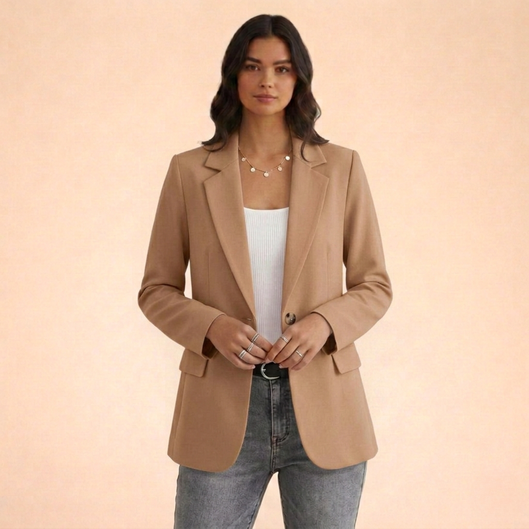 Skylar | Women's Classic Simple Blazer-Metro Lane Plaza
