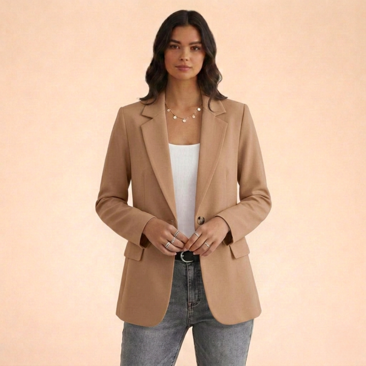 Skylar | Women's Classic Simple Blazer-Metro Lane Plaza
