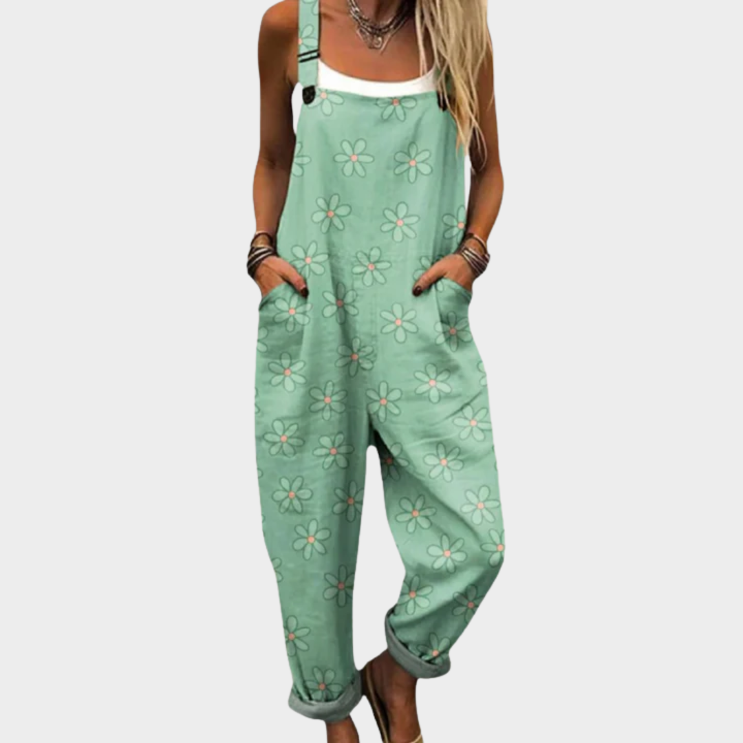 Mono floral casual de mujer para disfrutar de comodidad y estilo