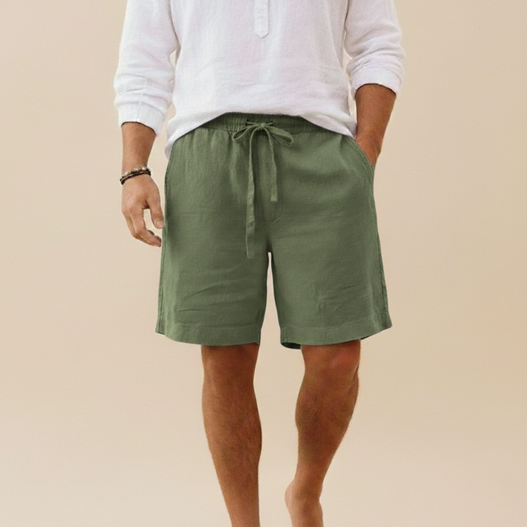 Chris | Men's Breathable Stylish Casual Shorts-Metro Lane Plaza