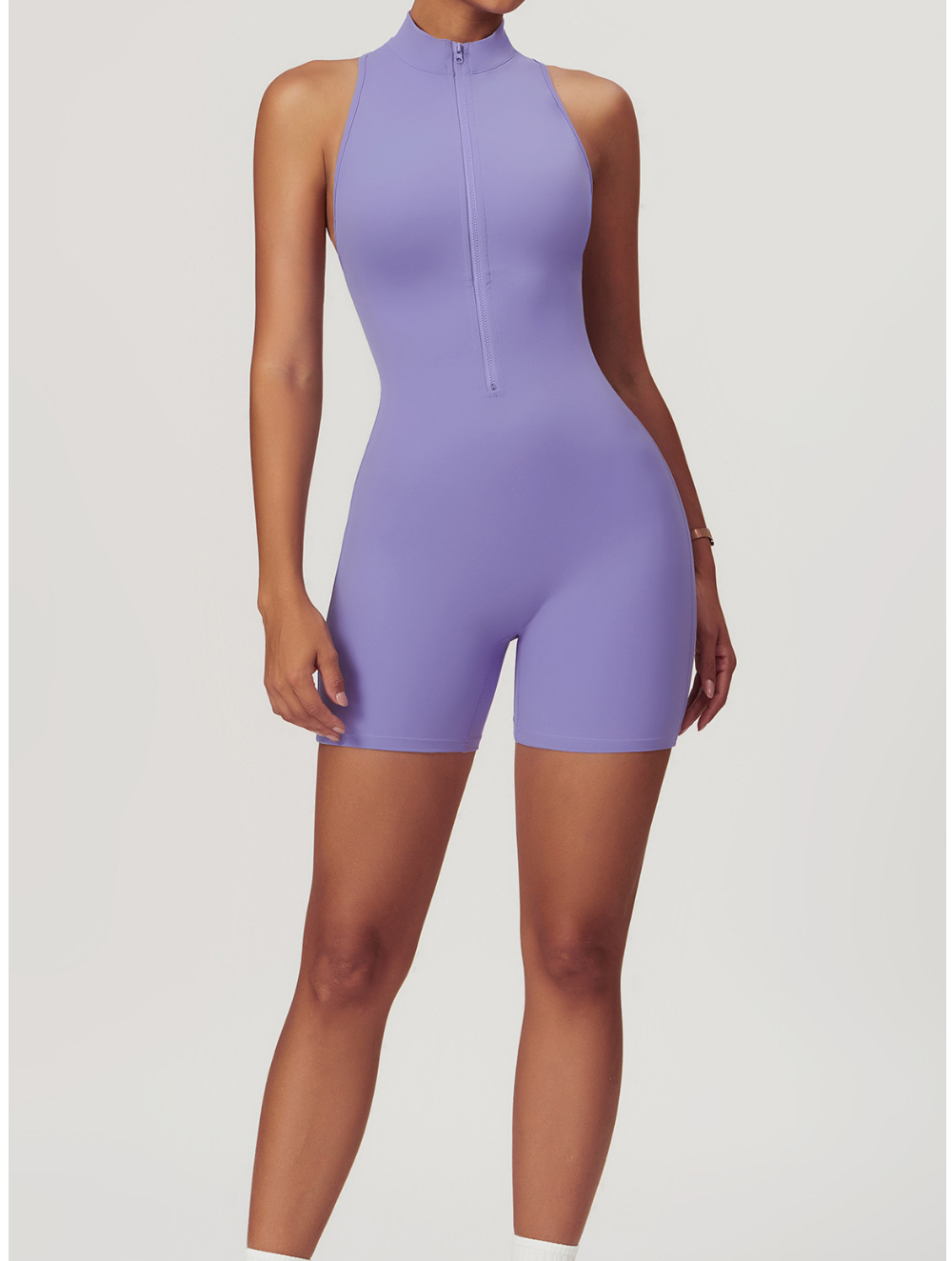 Fenna | Women's Seamless Shaping Yoga Fitness Jumpsuit-Metro Lane Plaza