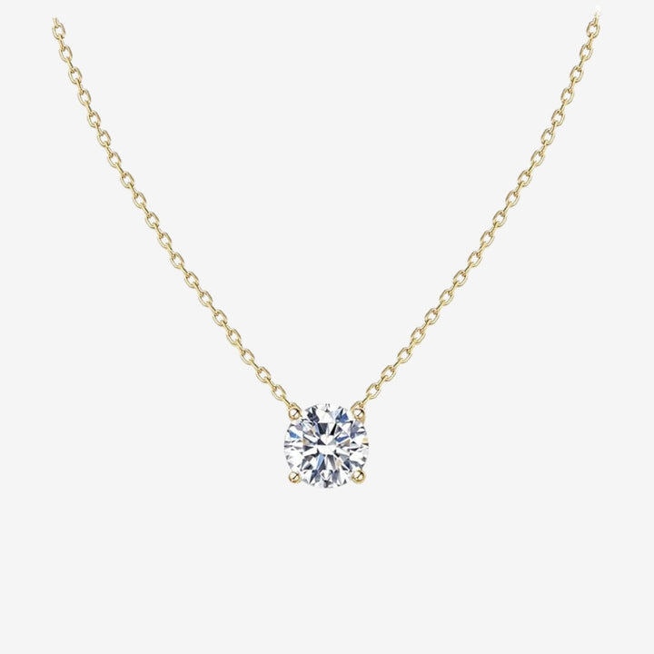 Alia | Women's Gold Pendant Necklace-Metro Lane Plaza