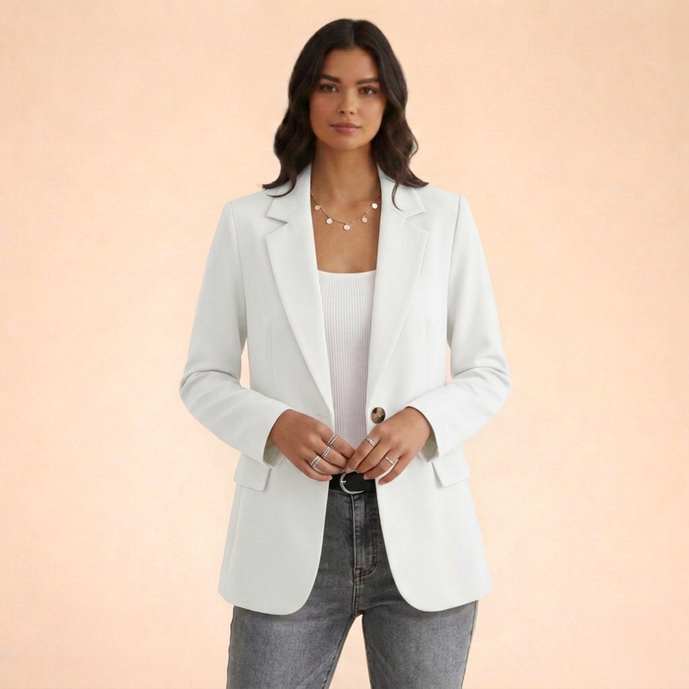 Skylar | Women's Classic Simple Blazer-Metro Lane Plaza