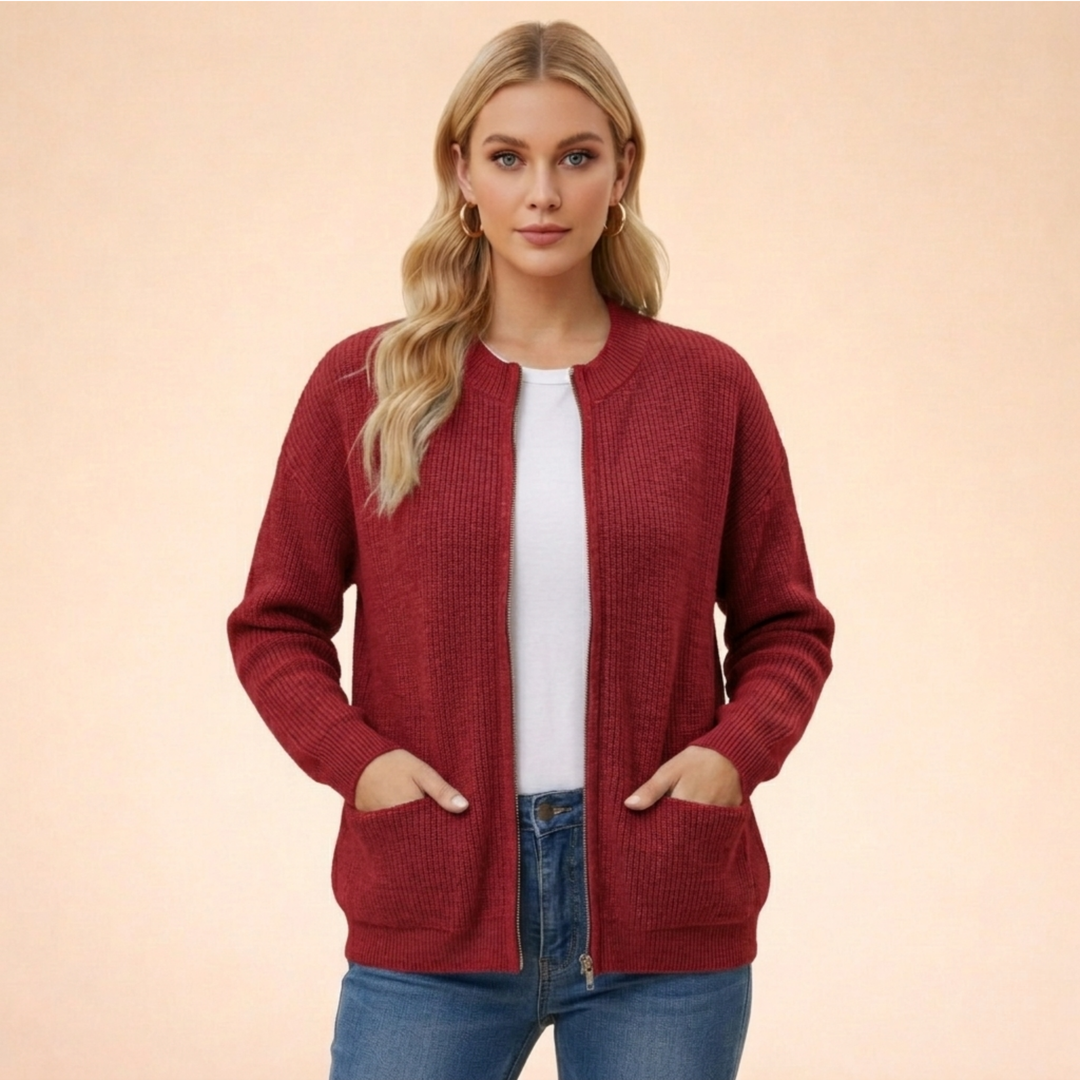 Sophie | Women's Soft and Stylish Knit Cardigan-Metro Lane Plaza