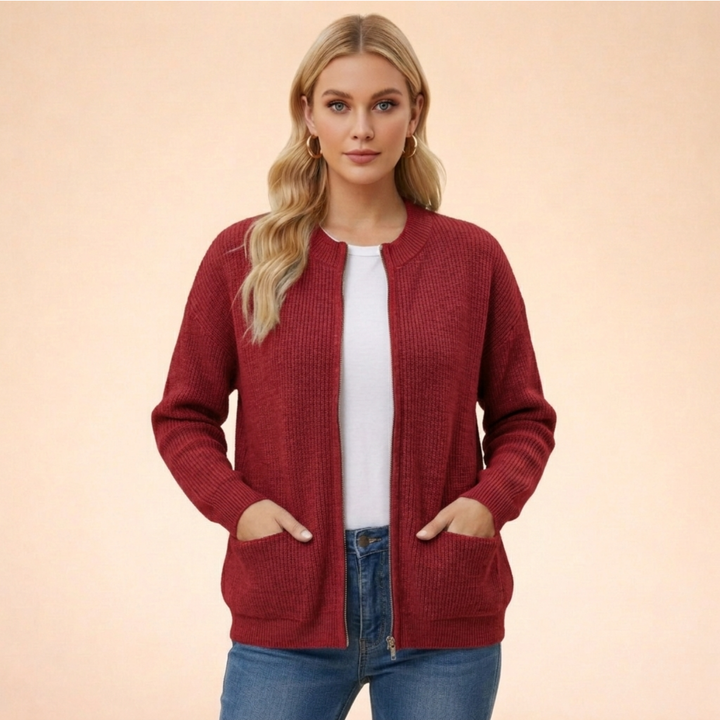 Sophie | Women's Soft and Stylish Knit Cardigan-Metro Lane Plaza