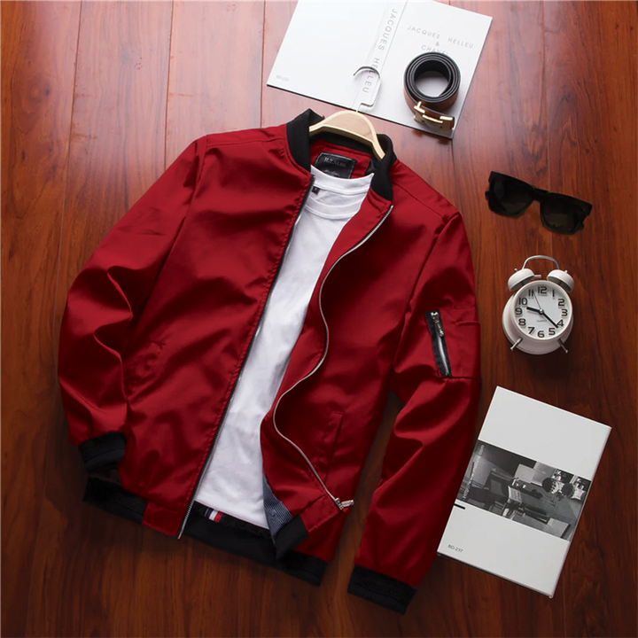 Stylische Herren-Bomberjacke