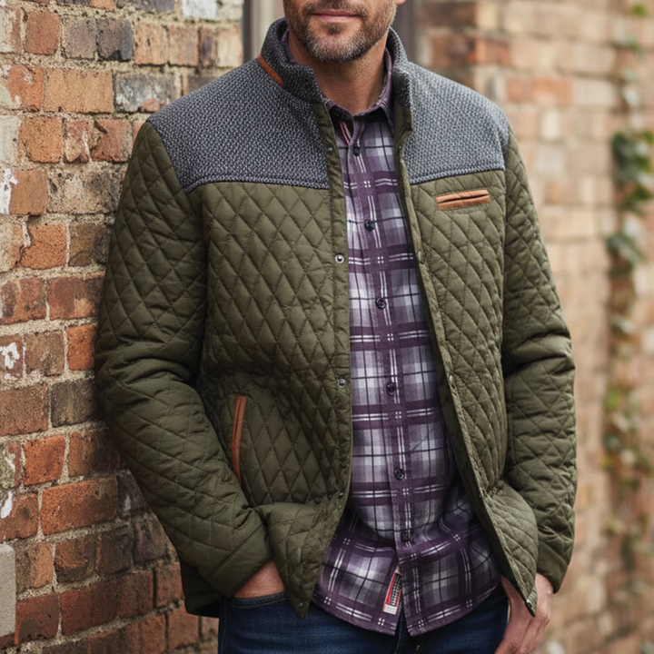 Gesteppte Herren-Freizeitjacke