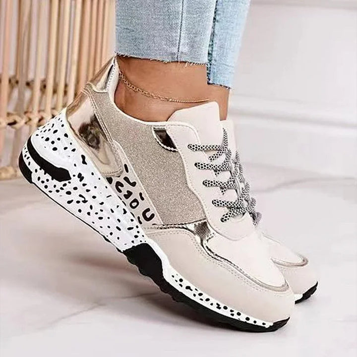 Babine | Women's Lightweight Platform Sneakers with Breathable Mesh-Metro Lane Plaza