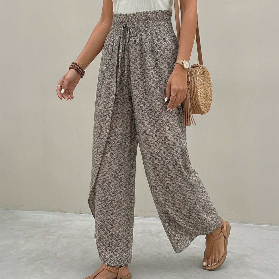 Carolyn | Women's Wide-Leg Trousers for Stylish Comfort-Metro Lane Plaza
