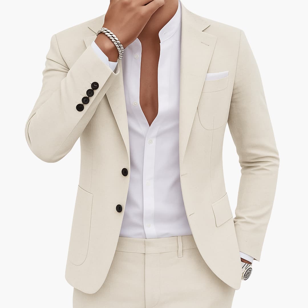 Men's Blazer and Pants Suit Set