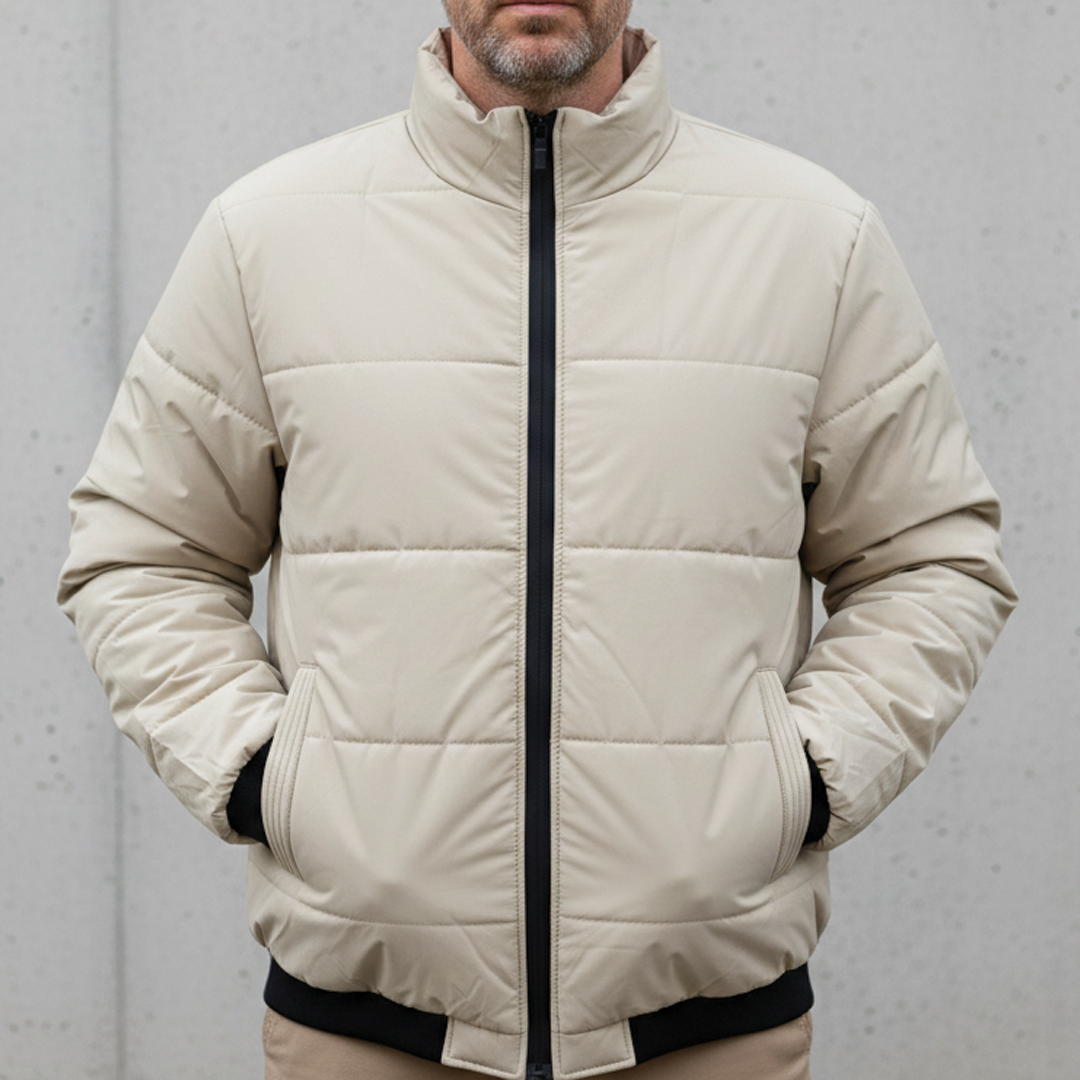 Warme Steppjacke für Herren