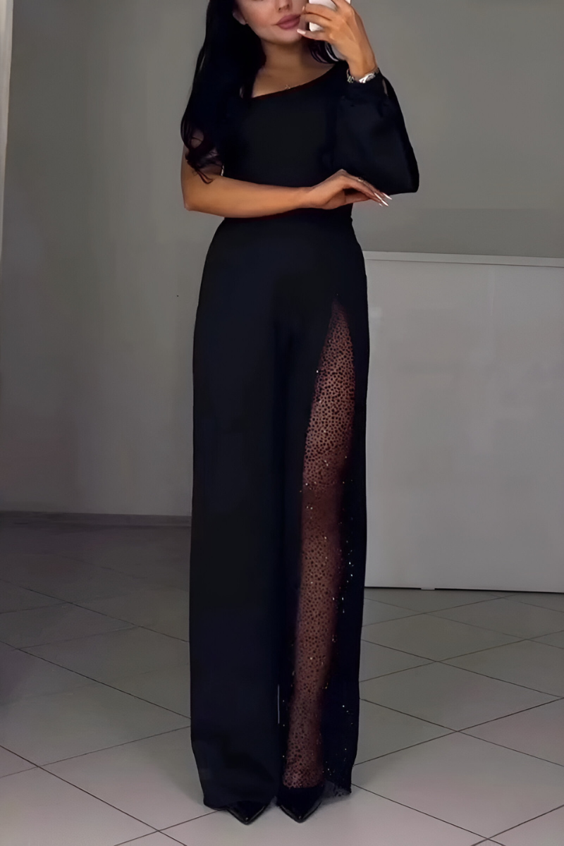 Victoria | Women's Wide-Leg Jumpsuit-Metro Lane Plaza