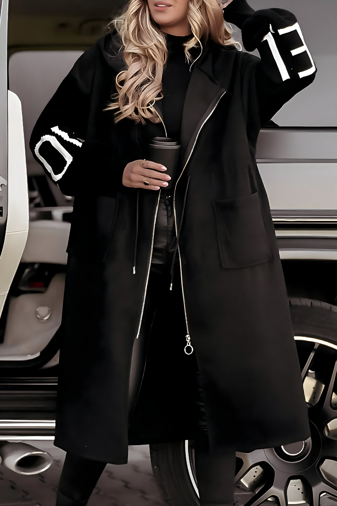 Women's Elegant Hooded Coat