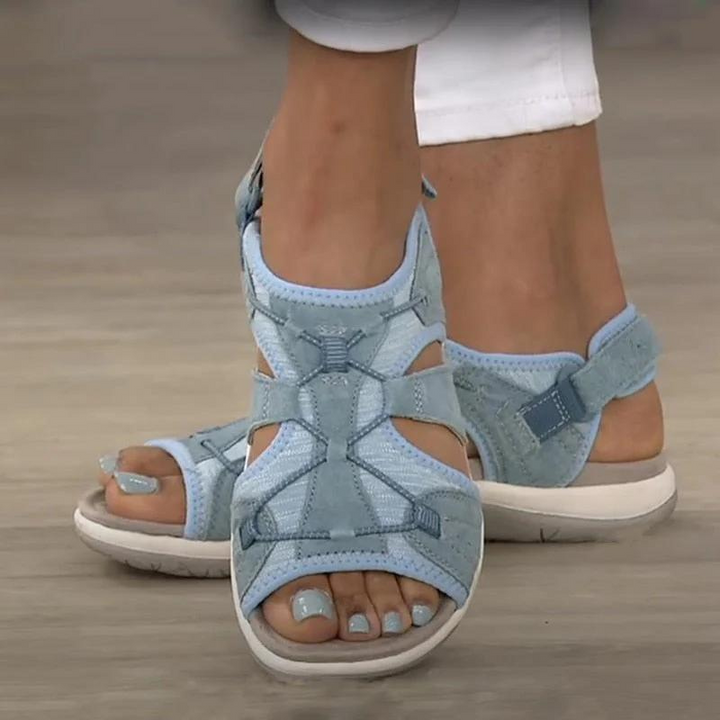 Aurevia | Women's Timeless Orthopedic Sandals-Metro Lane Plaza