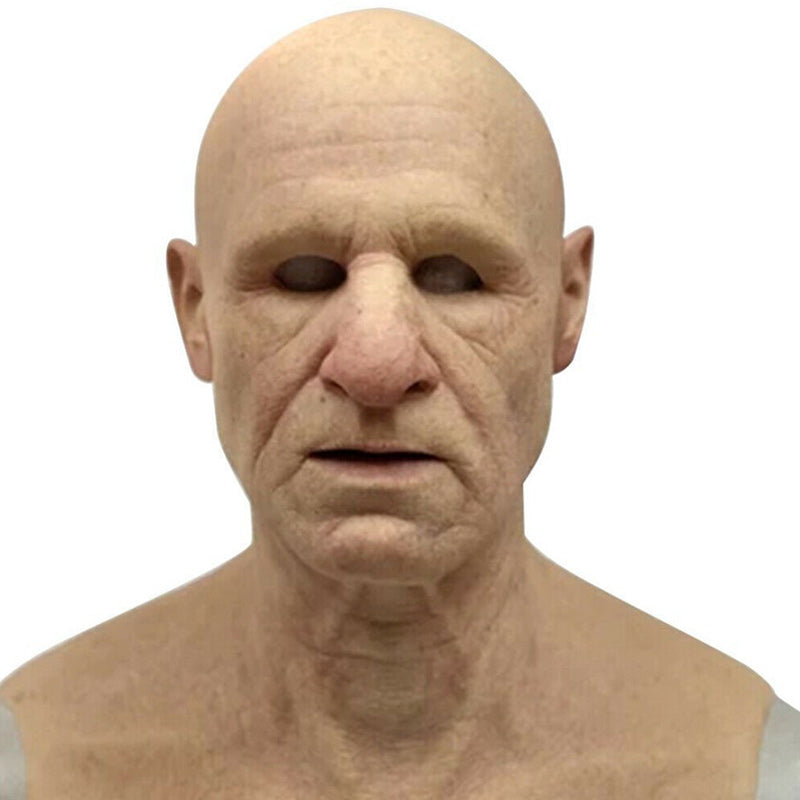Masque intégral réaliste en latex pour cosplay et costumes d’Halloween