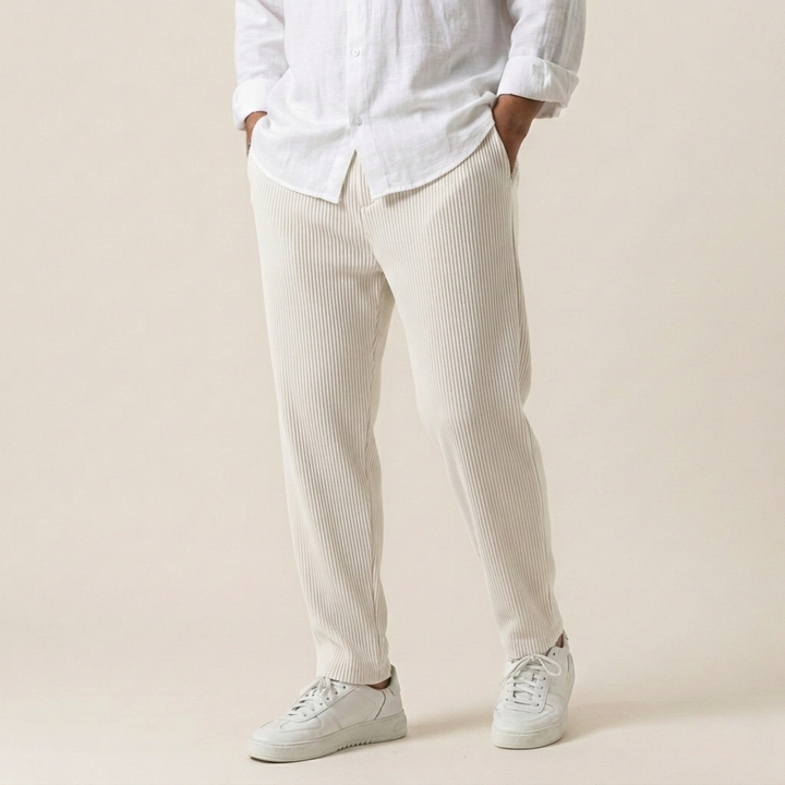 Harry | Stylish & Versatile Men's Luxe Trousers-Metro Lane Plaza