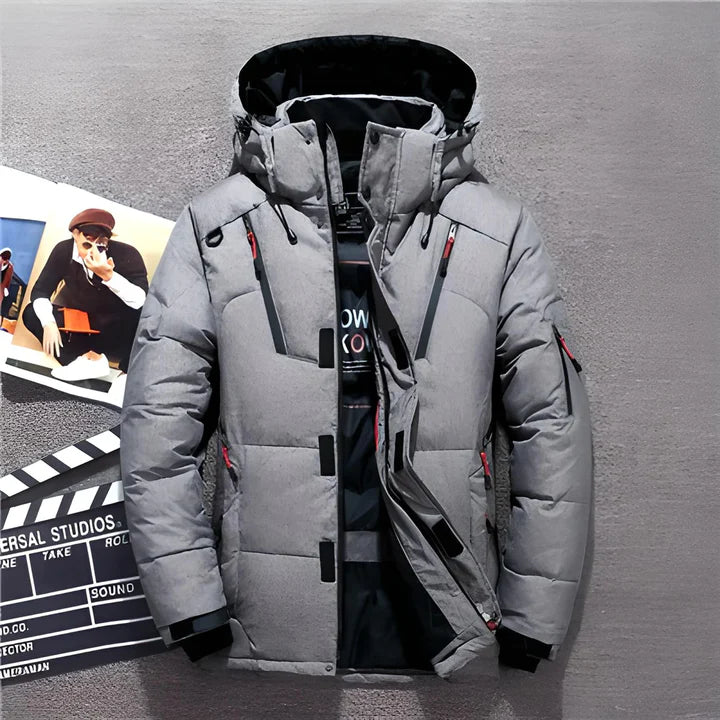 Herren-Winter-Steppjacke