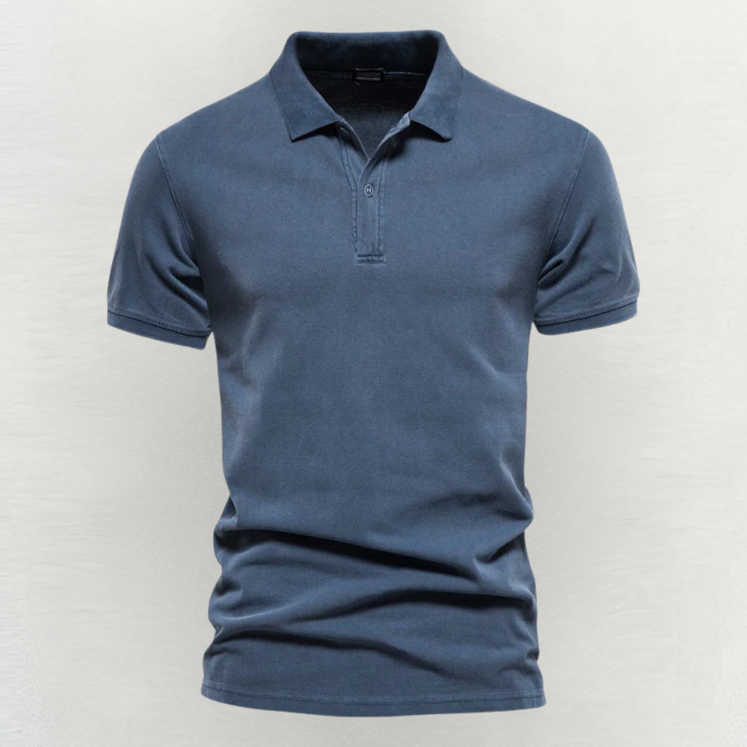 Dario | Men's Summer Elegance in Pure Cotton-Metro Lane Plaza