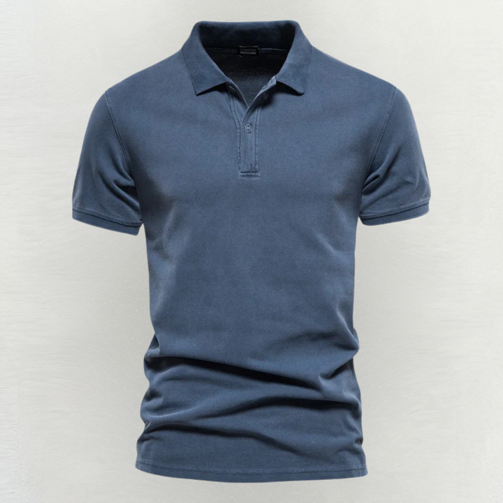 Dario | Men's Summer Elegance in Pure Cotton-Metro Lane Plaza