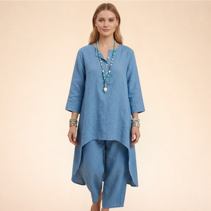 Amara | Women's Comfortable Two-Piece Outfit-Metro Lane Plaza