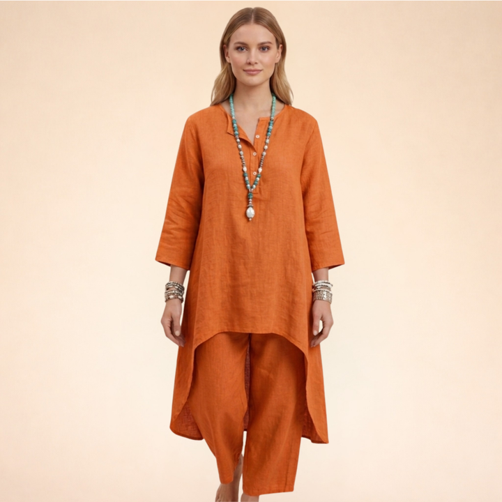 Amara | Women's Comfortable Two-Piece Outfit-Metro Lane Plaza