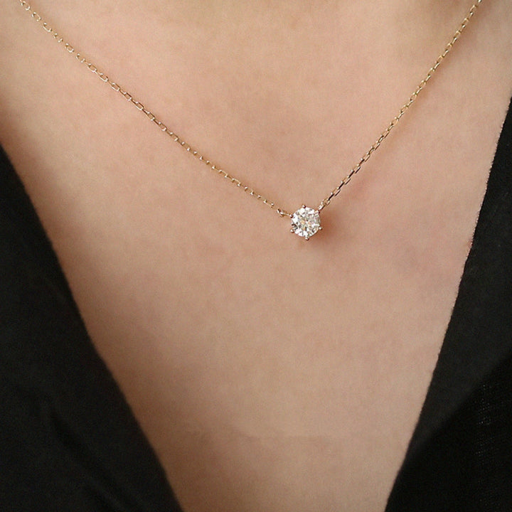 Alia | Women's Gold Pendant Necklace-Metro Lane Plaza