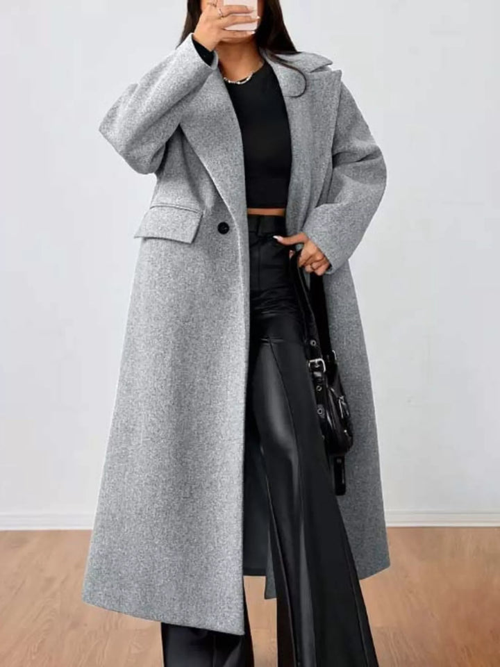 Long manteau oversize pour femme