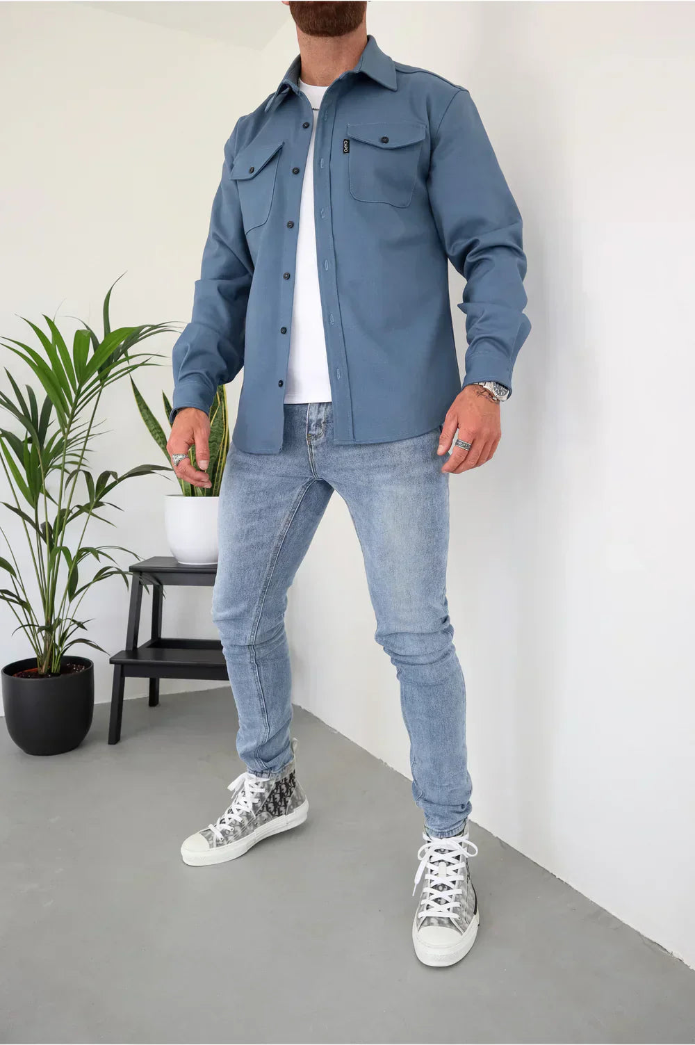 Fraser | Men's Casual Supreme Shirt-Metro Lane Plaza