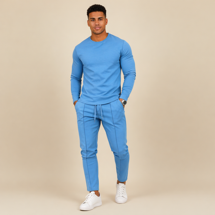 Marco | Men's Modern Relaxed Fit Casual Outfit-Metro Lane Plaza