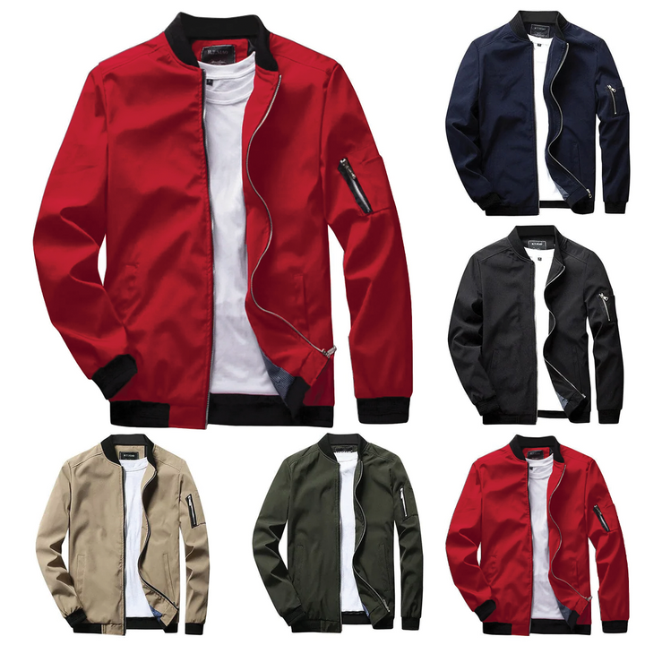 Stylische Herren-Bomberjacke