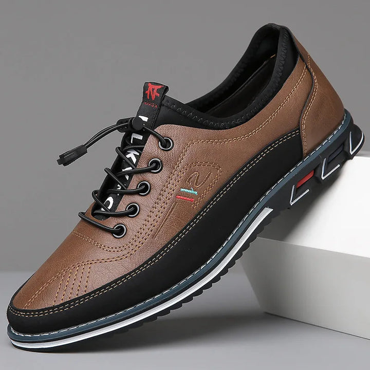 Men's Classic Low-Top Lace-Up Casual Shoes-Metro Lane Plaza