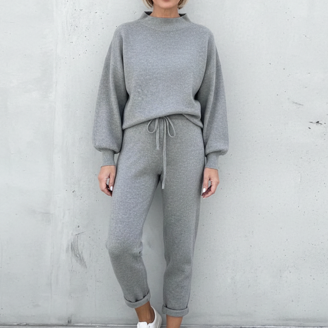 Abigail | Women's Two Piece Lounge Set for Comfort and Style-Metro Lane Plaza