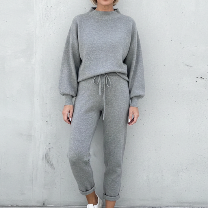 Abigail | Women's Two Piece Lounge Set for Comfort and Style-Metro Lane Plaza