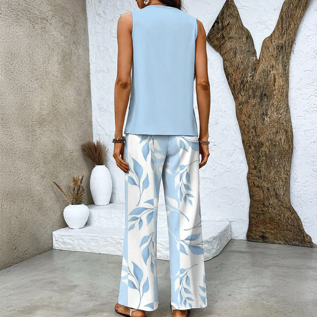 Avery | Women's Two-Piece Summer Outfit-Metro Lane Plaza