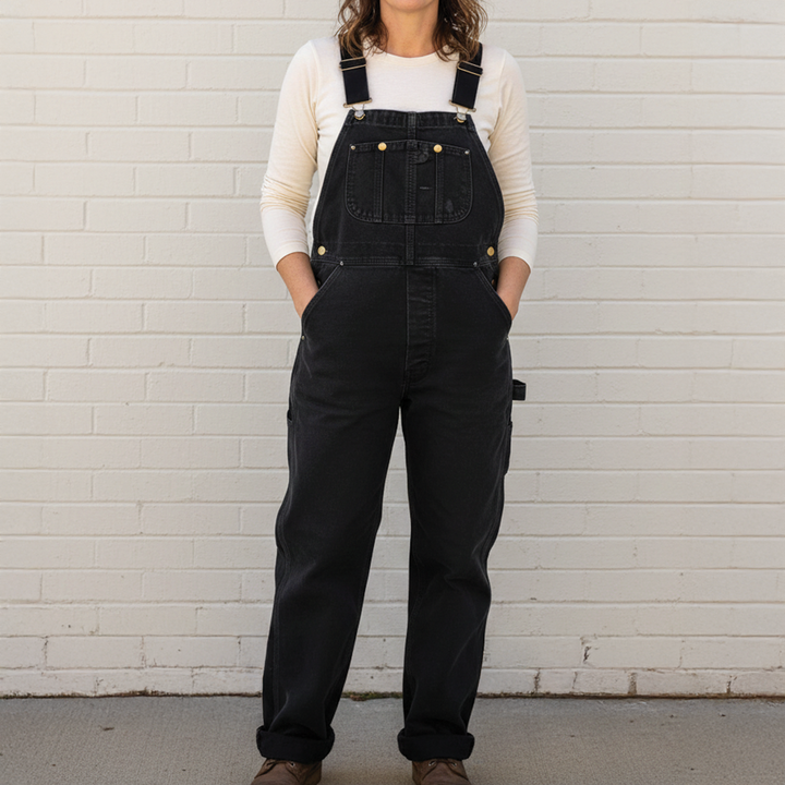 Carol | Women's Utility Bib Overalls-Metro Lane Plaza