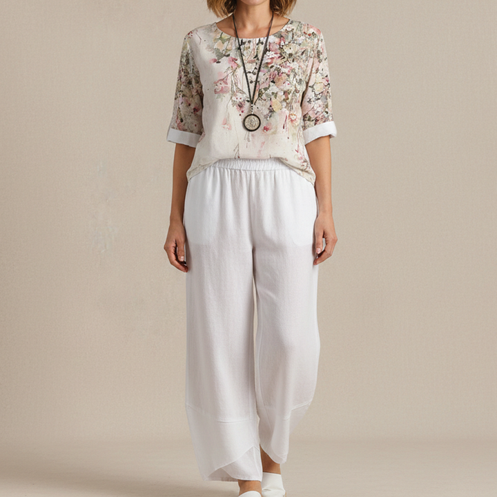 Ava | Women's Two-Piece Outfit Set-Metro Lane Plaza
