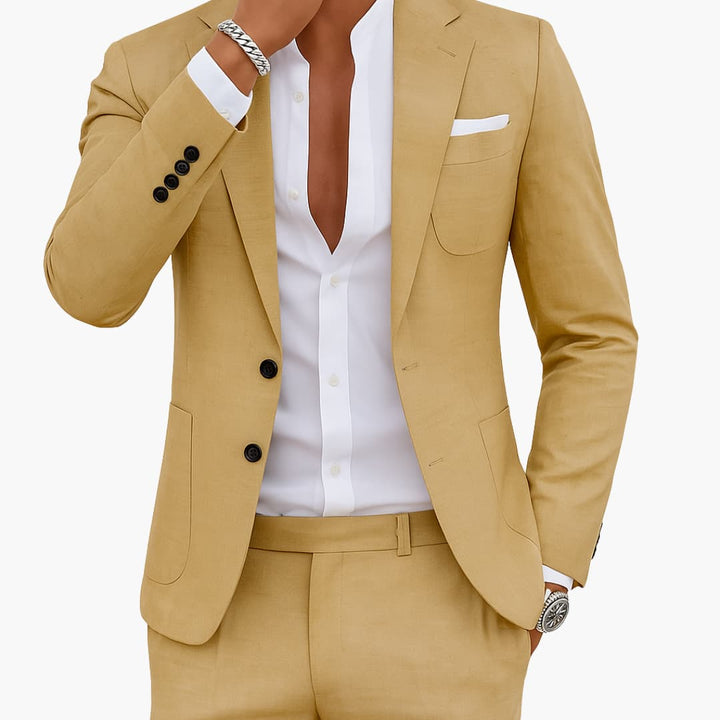 Men's Blazer and Pants Suit Set