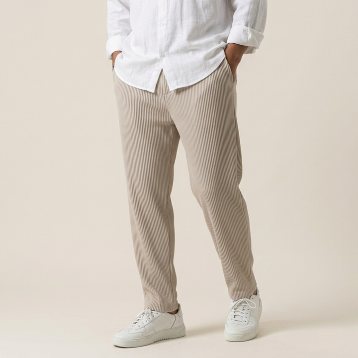 Harry | Stylish & Versatile Men's Luxe Trousers-Metro Lane Plaza
